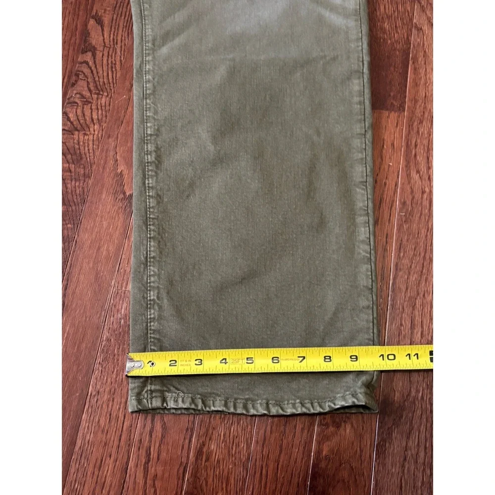 Ralph Lauren Jeans Men's 46Bx32 Green Hampton Relaxed Straight‎ Garment Dyed NEW
